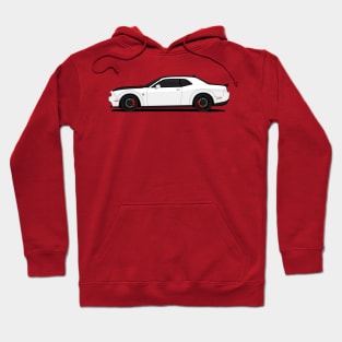 HELLCAT SIDE WHITE Hoodie